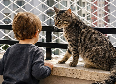 Balkon Güvenlik Filesi